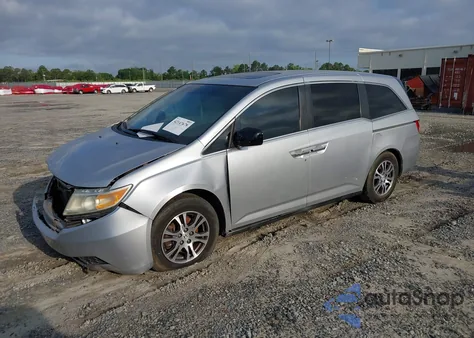 2011 Honda Odyssey Ex-L from USA, damaged, VIN 5FNRL5H6XBB053927